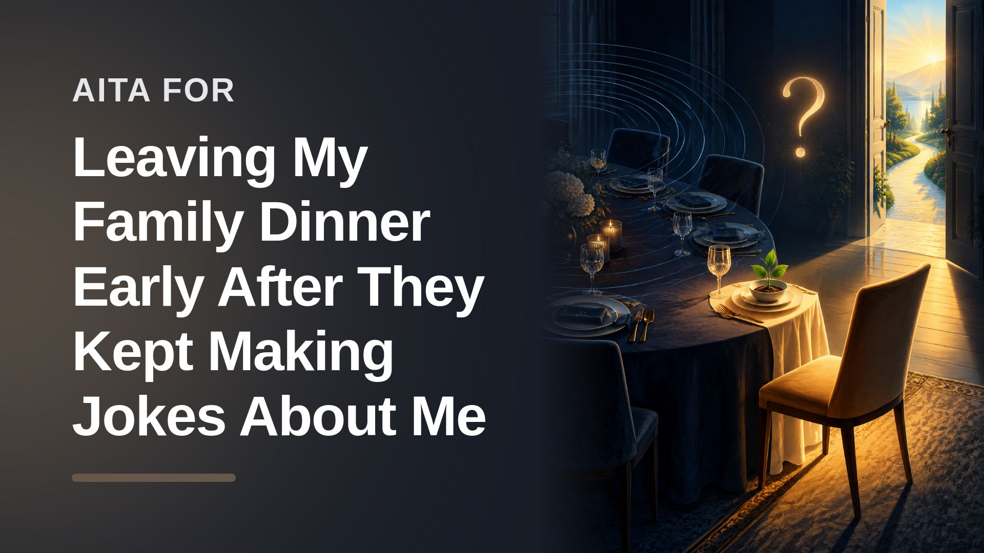 The Family Scapegoat Who Walked Out On The Dinner Table Bullies And Their Enablers