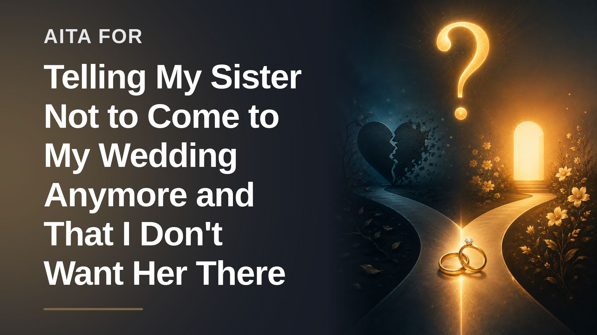 The Stressed Bride Who Dropped the Nuclear Option on Her Chronically Lazy Sister