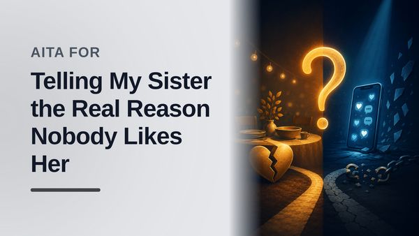The Fed-Up Brother Who Dropped a Truth Bomb on His Social Media Narcissist Sister