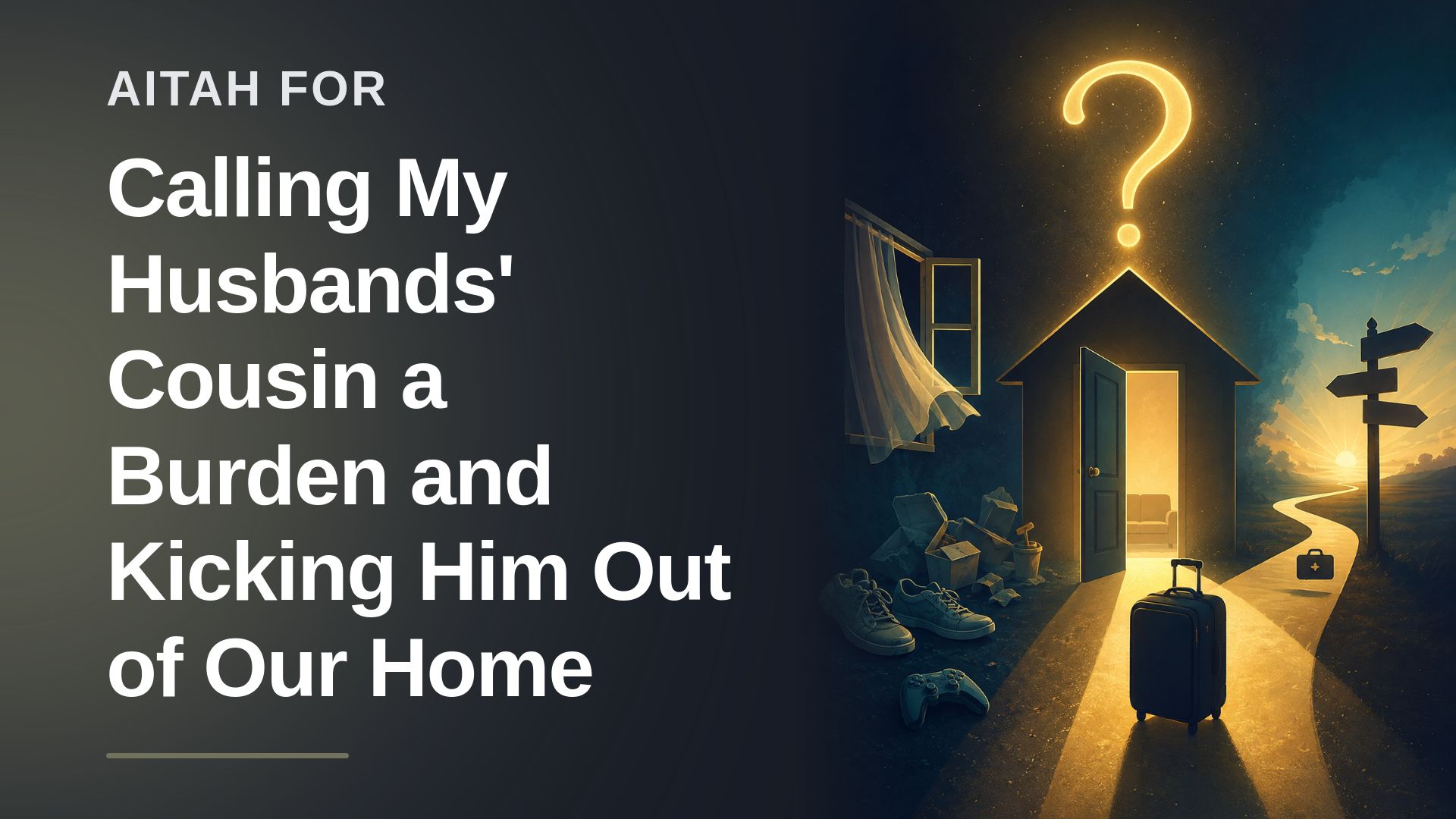 The Fed-Up Wife Who Finally Evicted Her Husband's Entitled, Freeloading Cousin