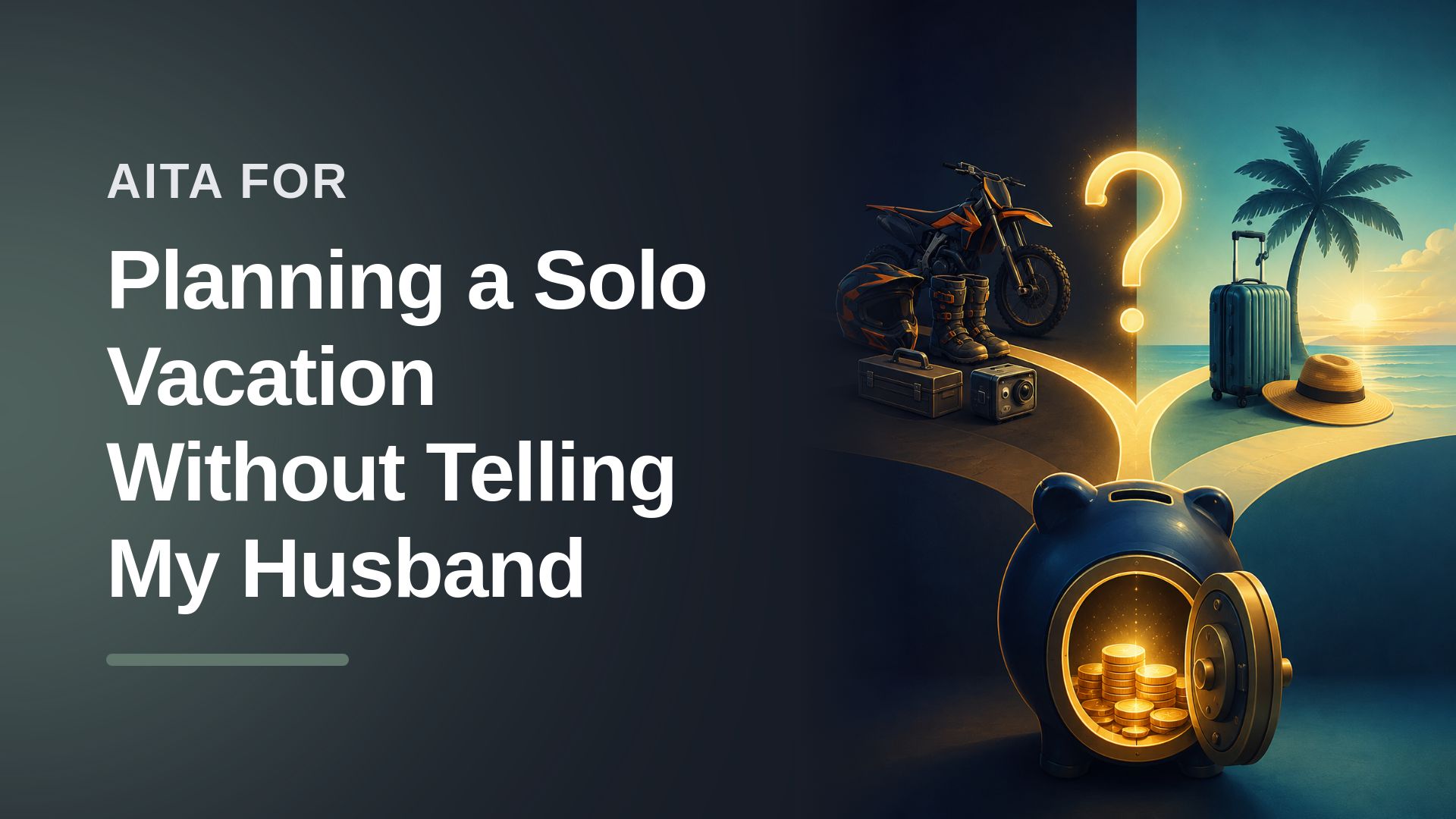 The Fed-Up Partner Who Engineered a Secret Bank Account Against Her Goalpost-Moving Husband