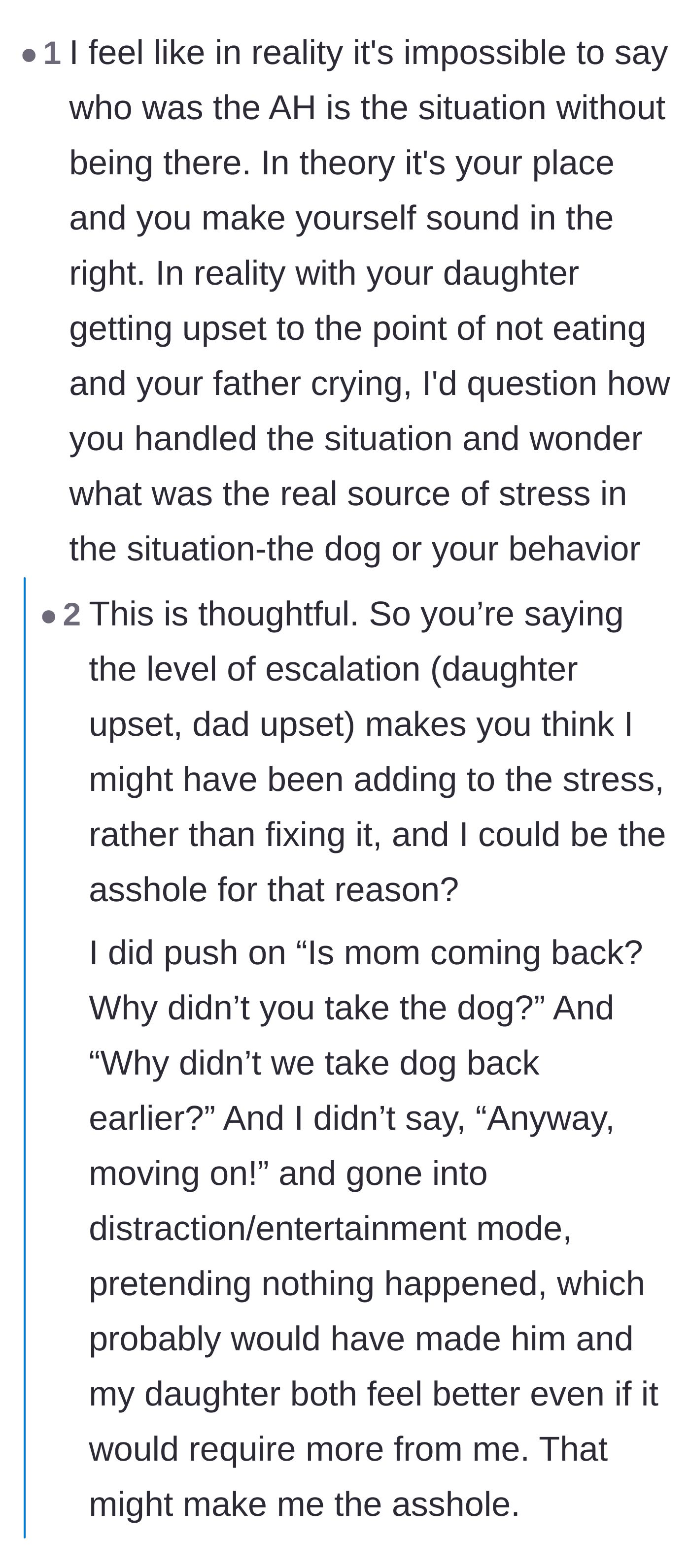 Comment thread 5 - A massive, nuanced debate where some questioned the pregnant mom's tone, while others fiercely defended her boundaries.