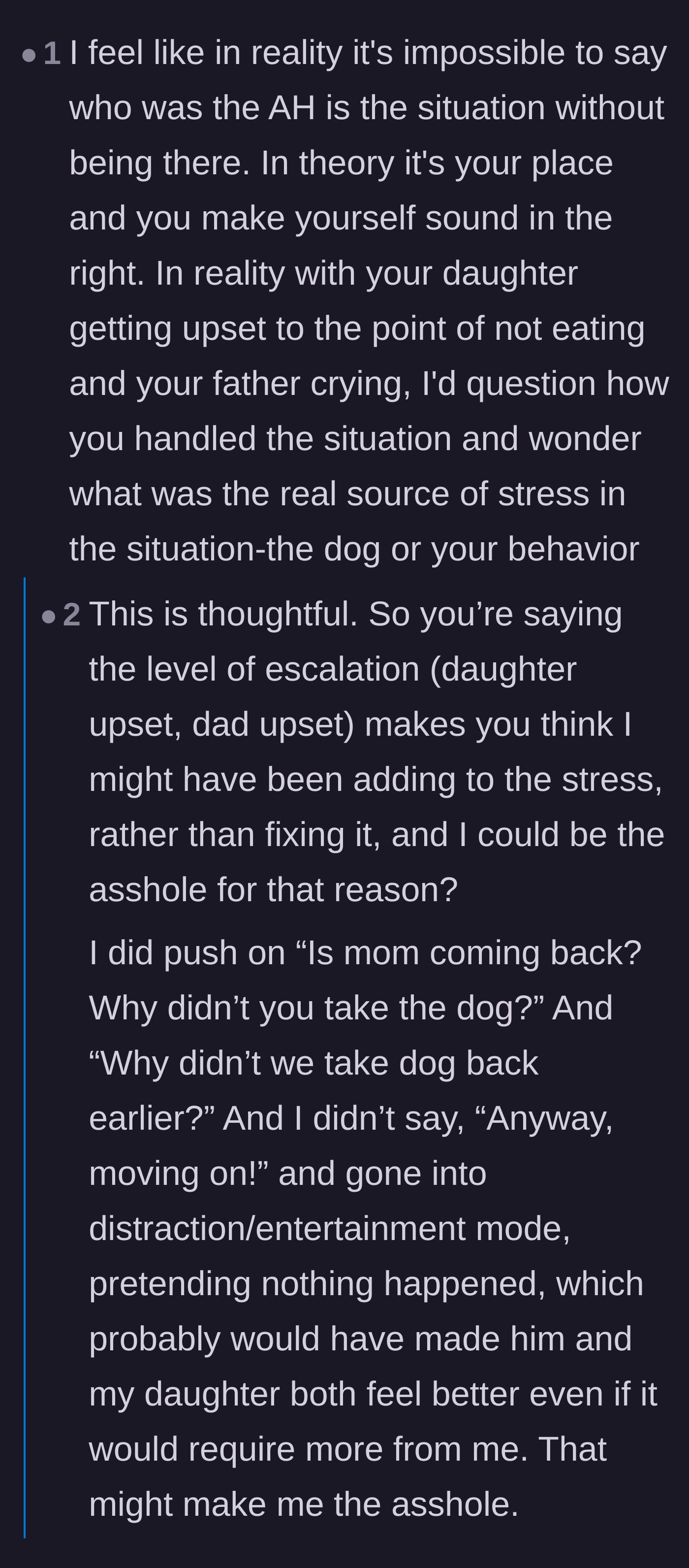 Comment thread 5 - A massive, nuanced debate where some questioned the pregnant mom's tone, while others fiercely defended her boundaries.