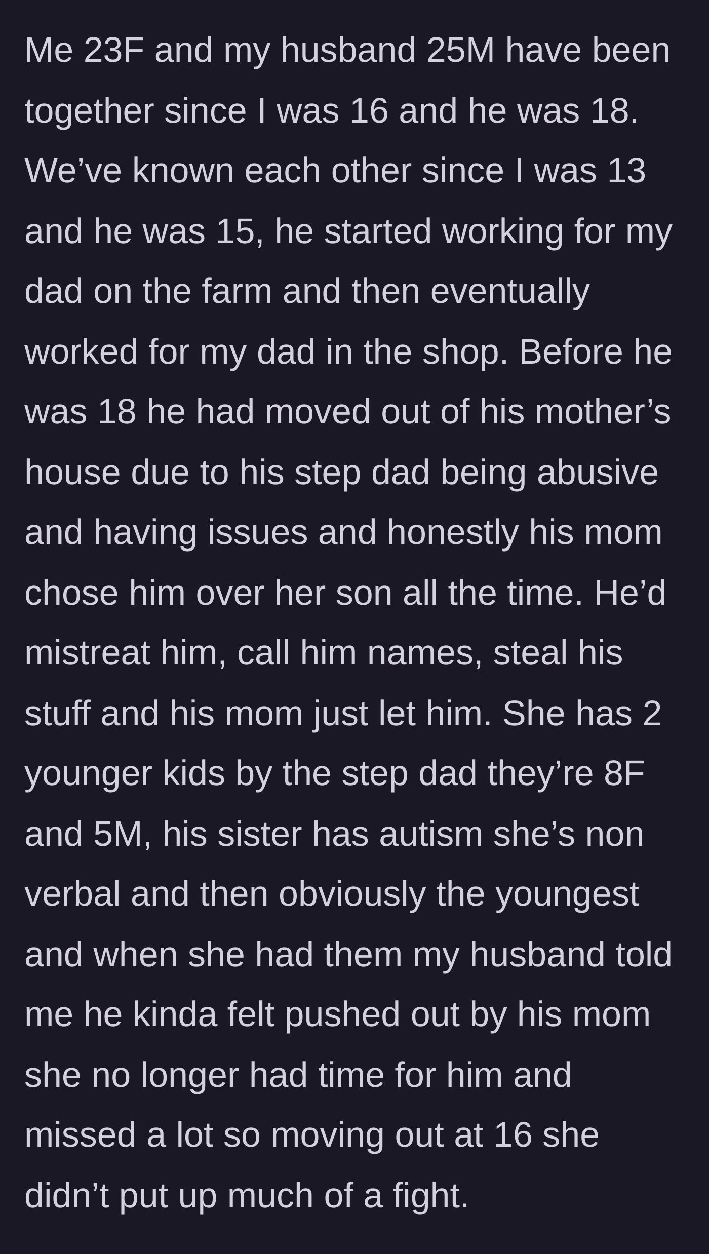 Story part 1 - Teenage boy moving out of his mother's house to escape an abusive stepdad while his mother ignores him.