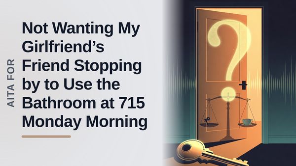 The Boundary-Setting Boyfriend Who Walked Out On The Instigating Best Friend's 7 AM Bathroom Invasion