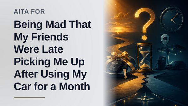 The Generous Friend Who Expected Basic Respect Against The Ungrateful Takers