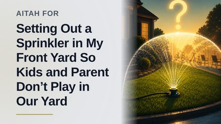 The Frustrated Homeowner Who Deployed a Sprinkler Against the Entitled Lawn-Chair Squatters