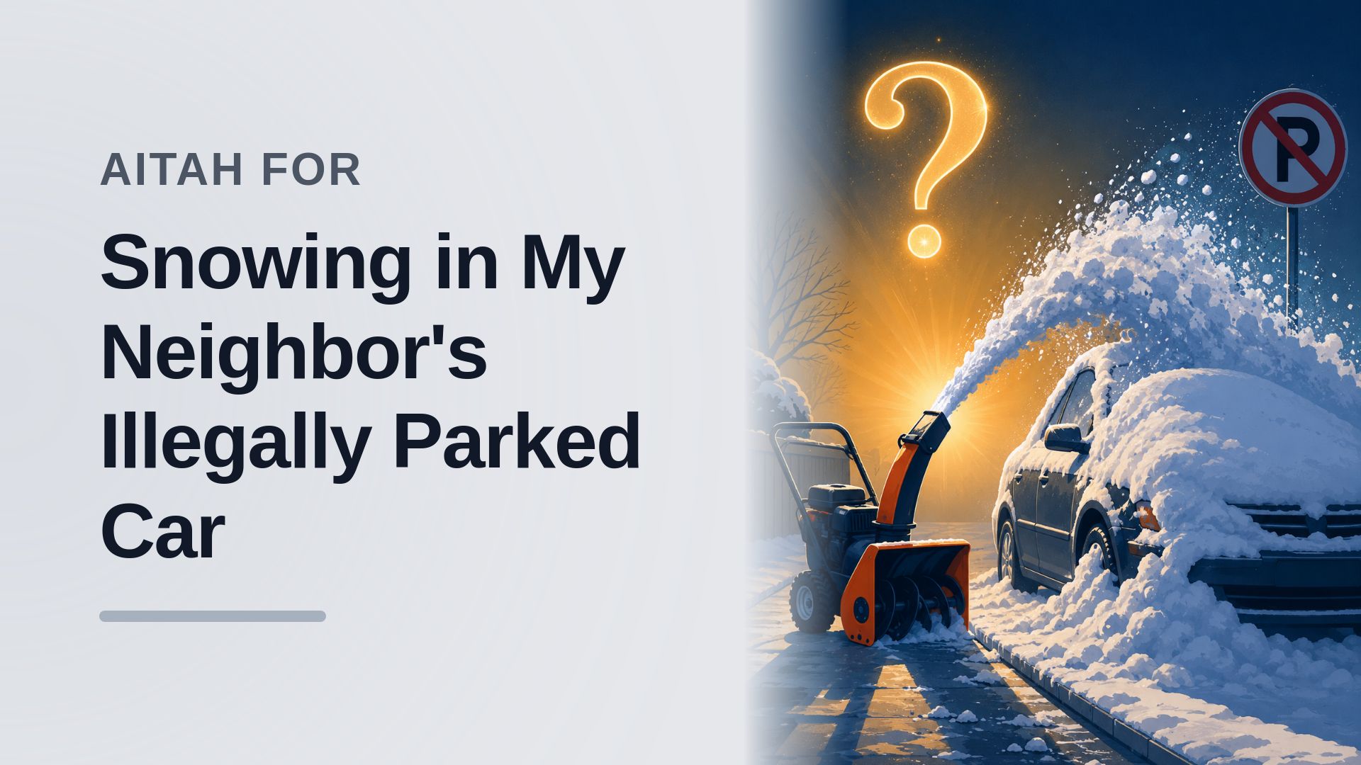 The Frustrated Homeowner Who Weaponized a Blizzard Against an Entitled Teen