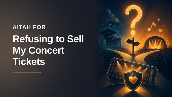 The Generous Bestie Who Pulled the Plug on Her Entitled Friend's Free Concert Ticket