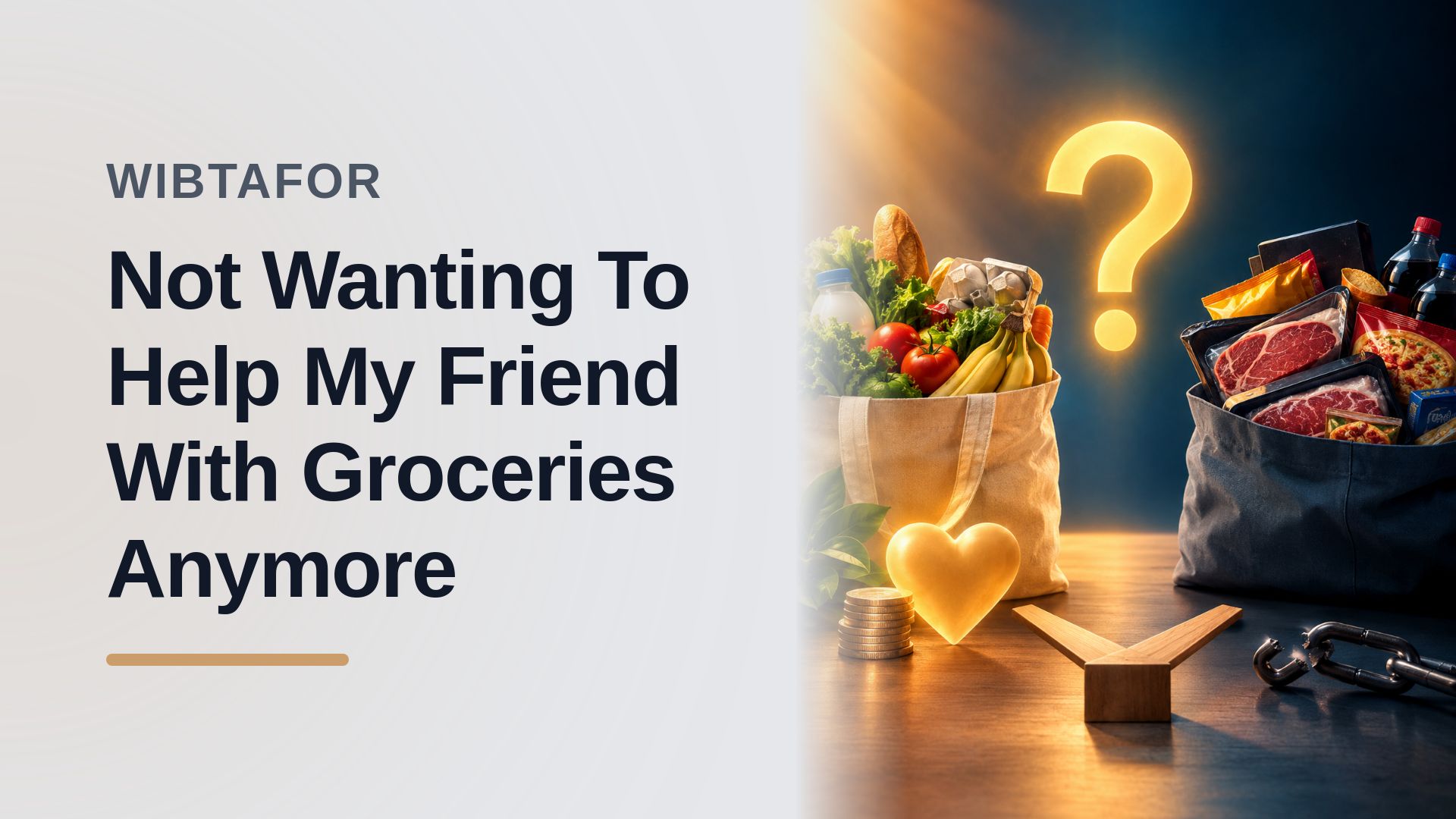 The Generous Friend Who Finally Cut Off An Entitled Grocery Moocher