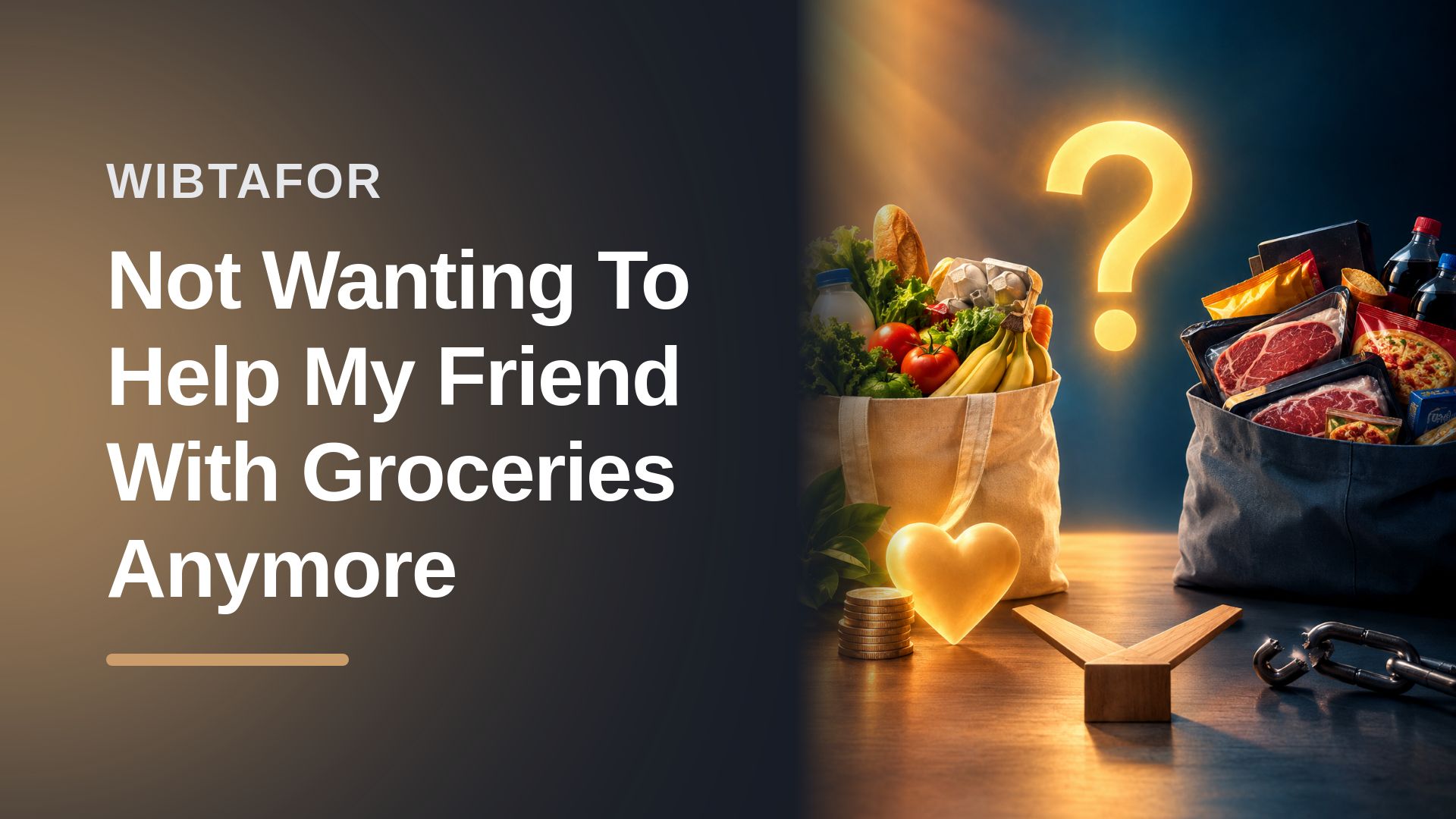 The Generous Friend Who Finally Cut Off An Entitled Grocery Moocher