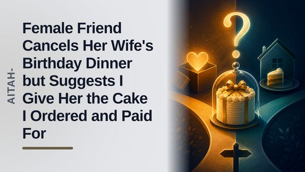 The Generous Friend Who Refused to Surrender an Expensive Cake to an Entitled Proxy