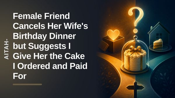 The Generous Friend Who Refused to Surrender an Expensive Cake to an Entitled Proxy
