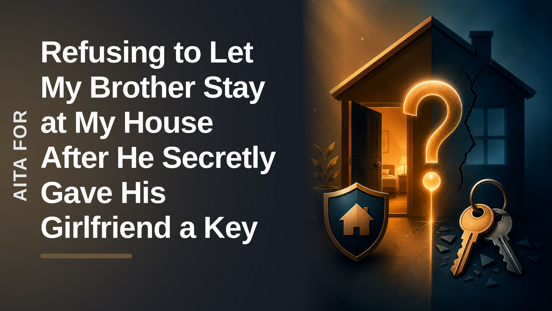 The Generous Host Who Evicted Their Entitled Sibling Over a Secretly Copied House Key