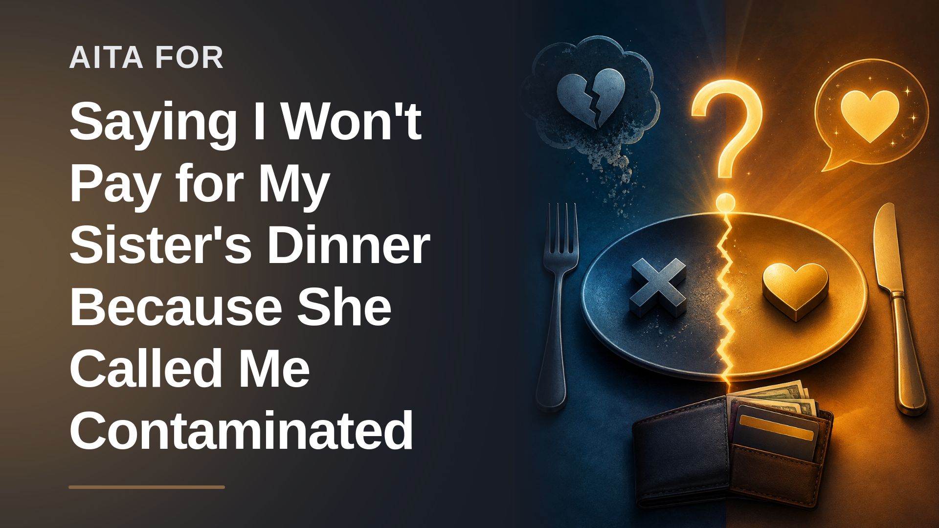 The Generous Host Who Slashed the Dinner Bill After Her Creepy Sibling's Audacious 'Purity' Joke