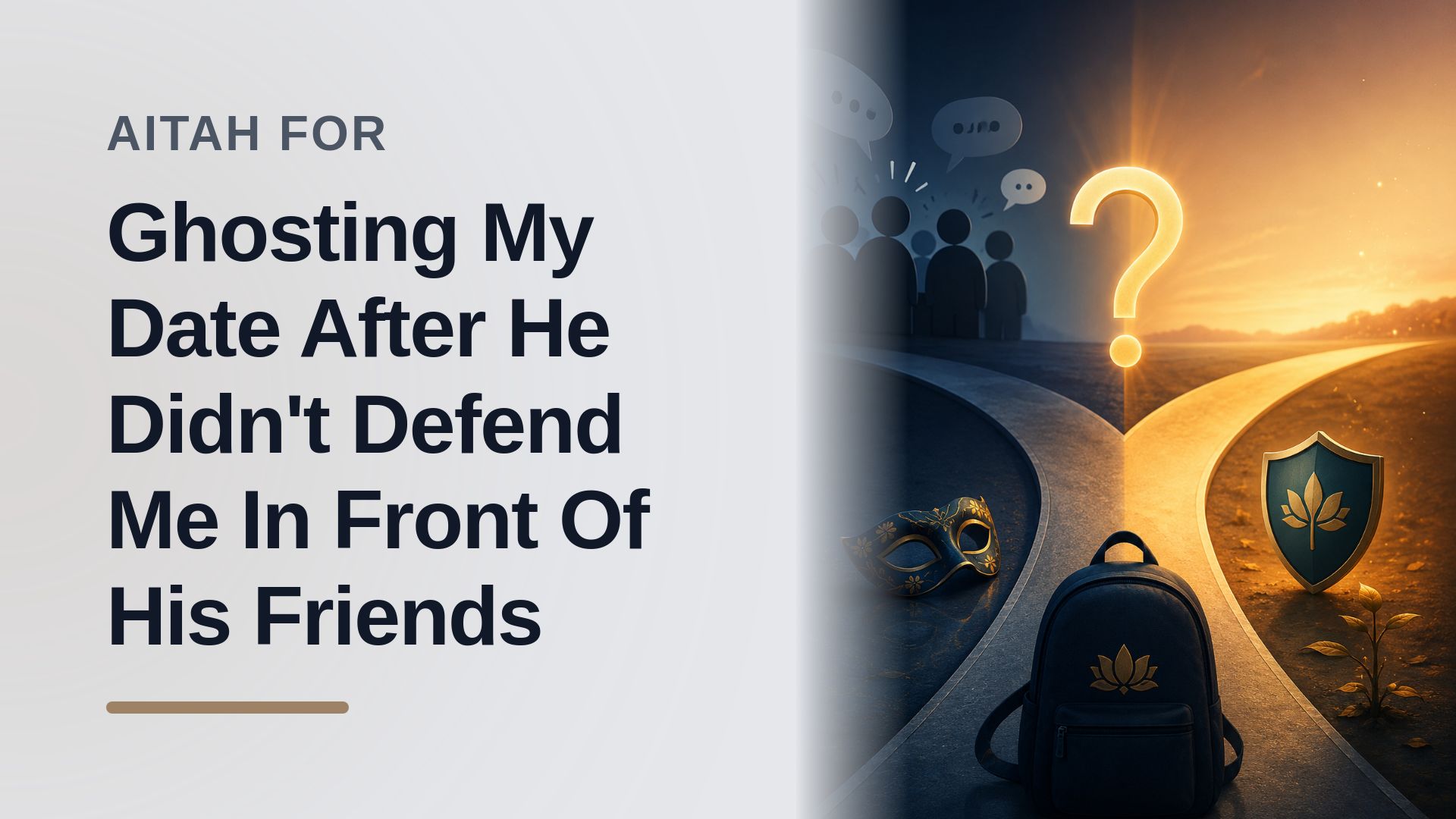 The Boundary-Setting Student Who Ghosted Her Spineless Date Over His Friends' Casual Racism