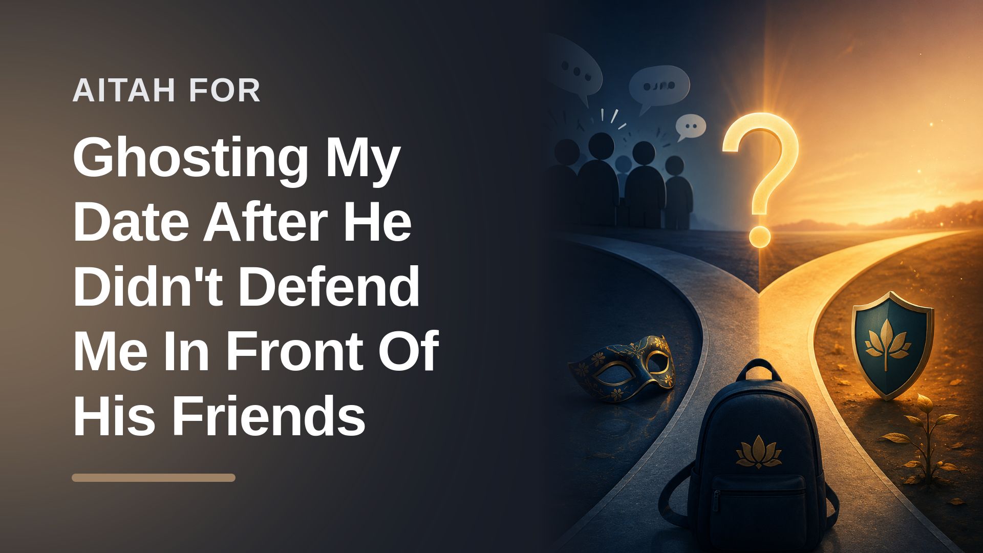 The Boundary-Setting Student Who Ghosted Her Spineless Date Over His Friends' Casual Racism