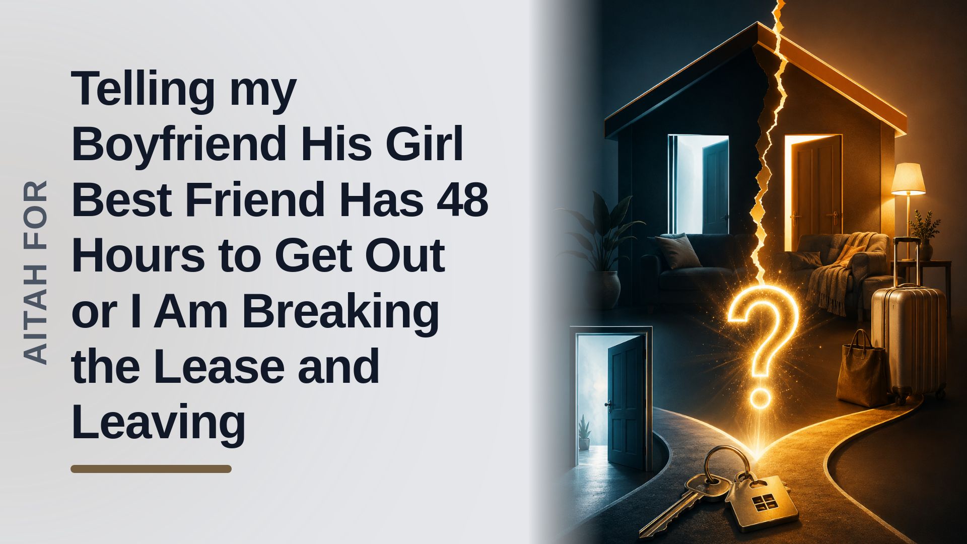 The Exhausted Girlfriend Who Dropped A 48-Hour Eviction Notice On The Boundary-Stomping Boyfriend And His 'Platonic' Bestie