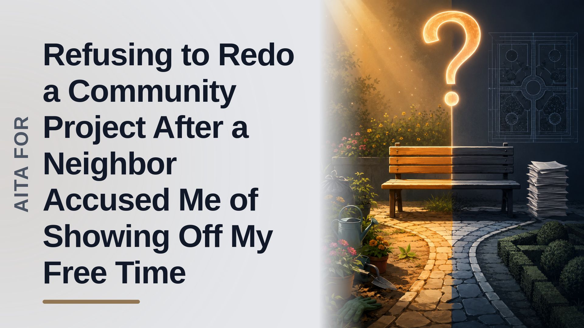 The Good Samaritan Who Refused to Bow to an Entitled Neighbor's Bizarre Garden Demands