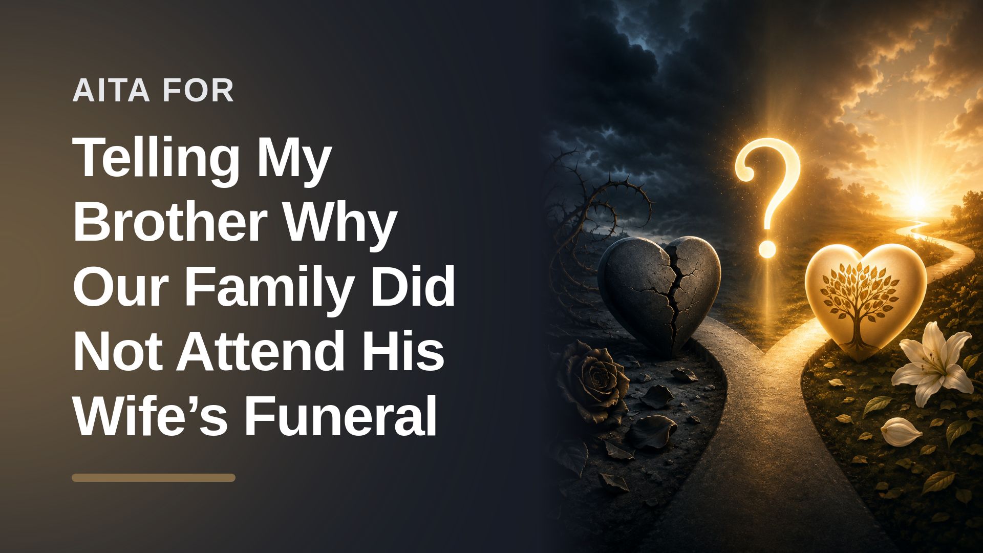 The Grieving Brother Who Dropped a Devastating Truth Bomb on a Delusional Widower