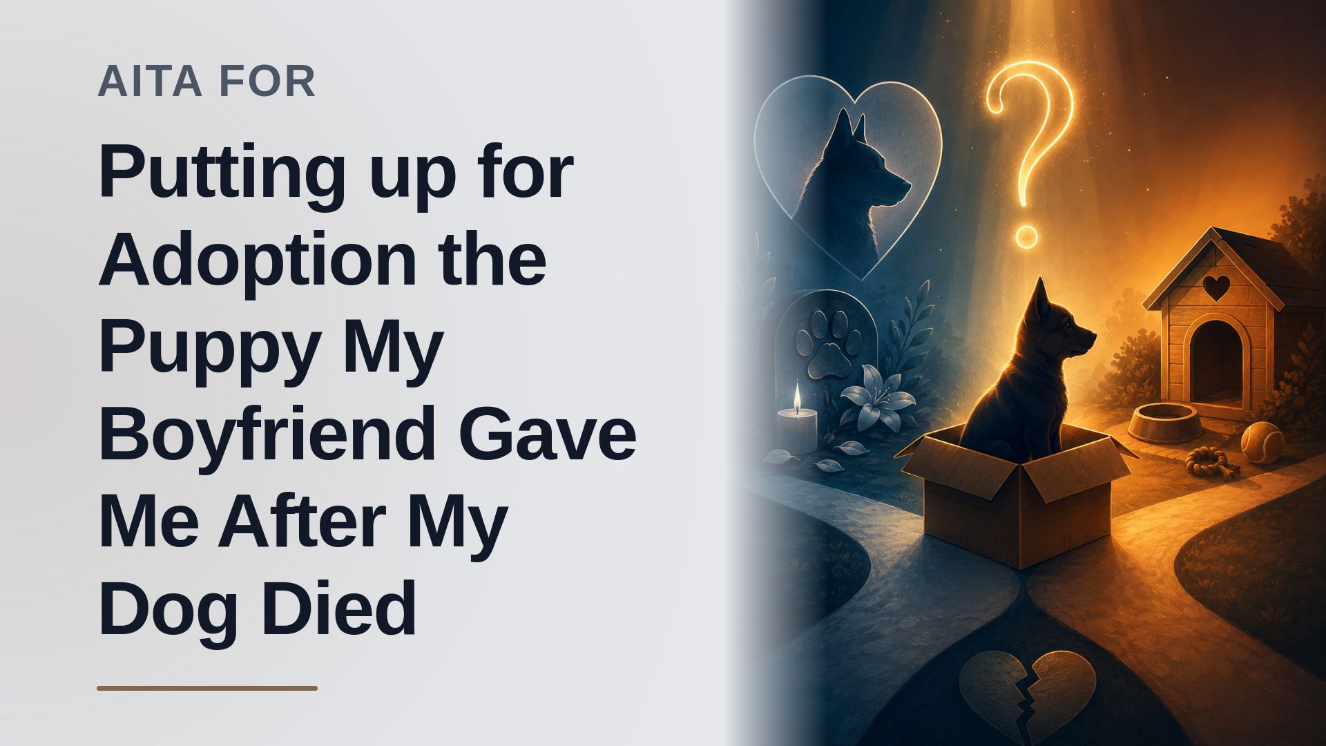 The Grieving Dog Mom Who Set a Hard Boundary Against Her Narcissistic Boyfriend's 'Gift'