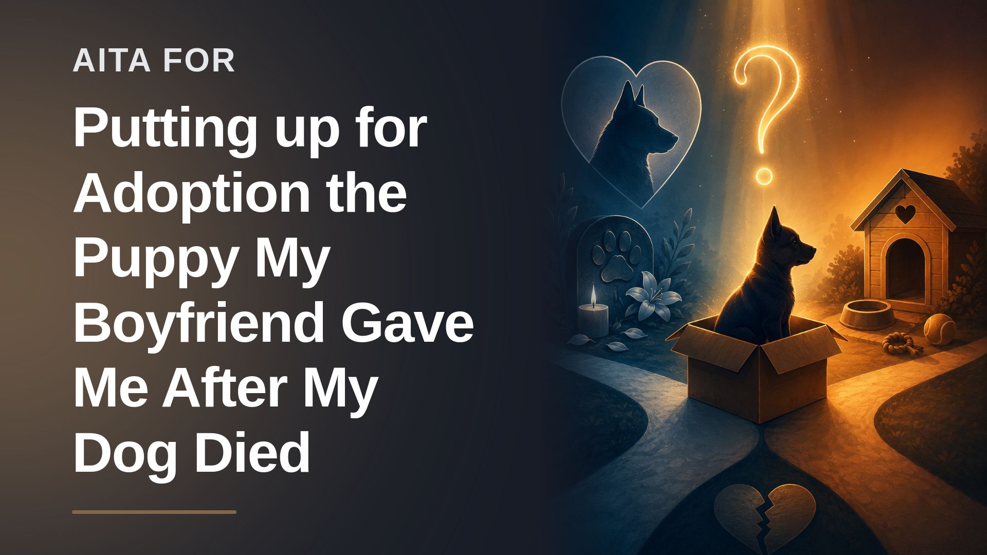 The Grieving Dog Mom Who Set a Hard Boundary Against Her Narcissistic Boyfriend's 'Gift'