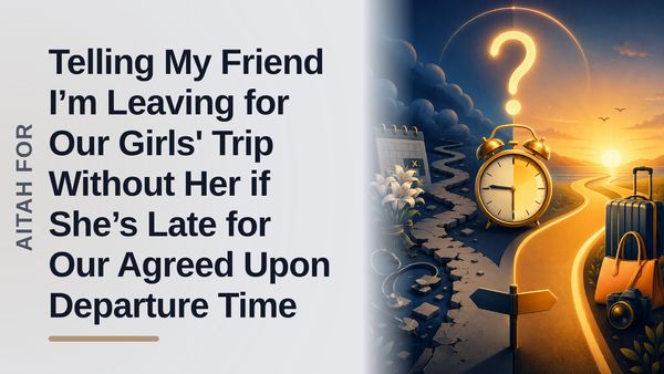 The Grieving Planner Who Set a Brutal Ultimatum Against Her Entitled, Chronically Late Friend