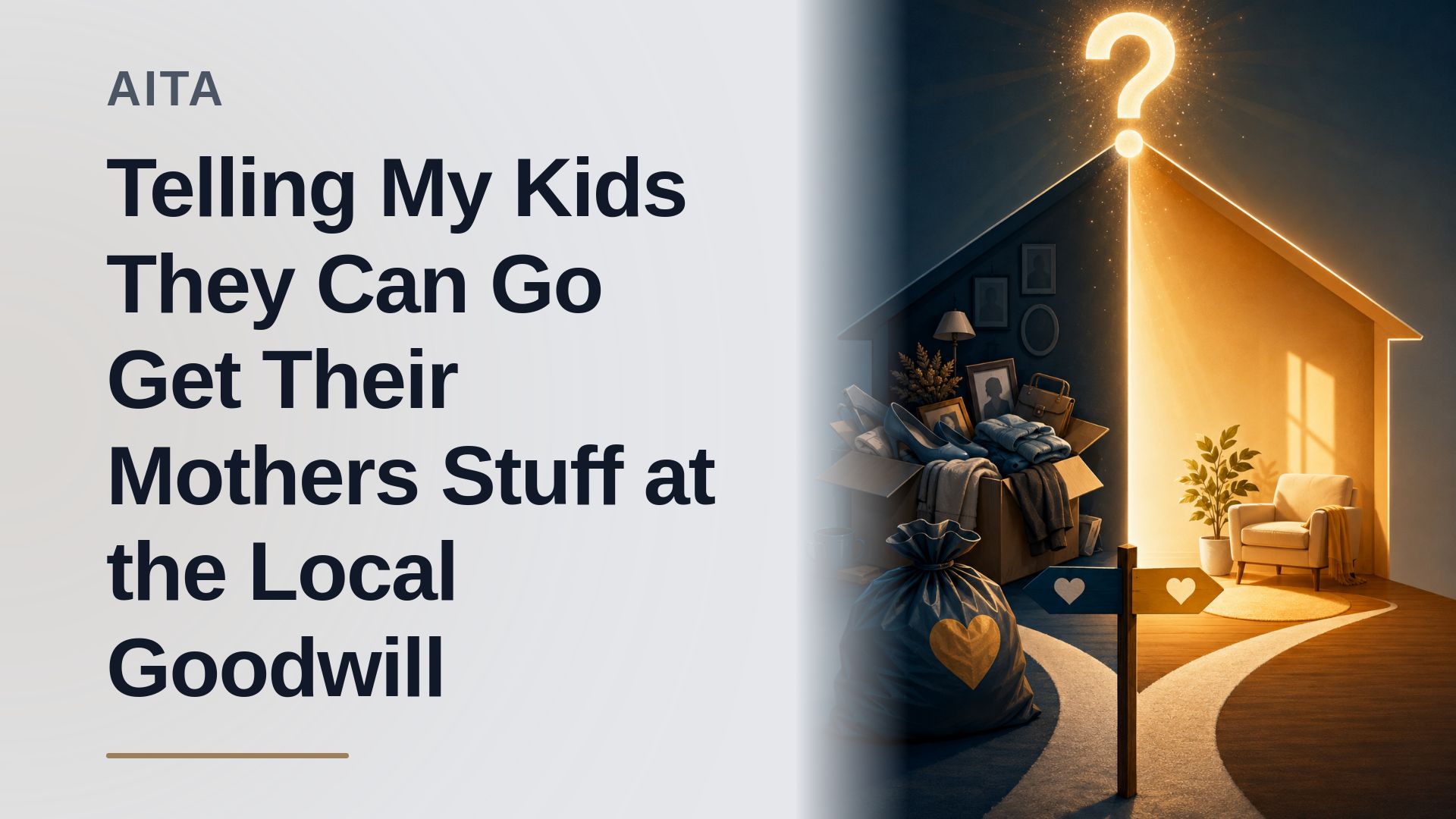 The Grieving Partner Who Boxed Up a Decade of Memories Against Their Procrastinating Children