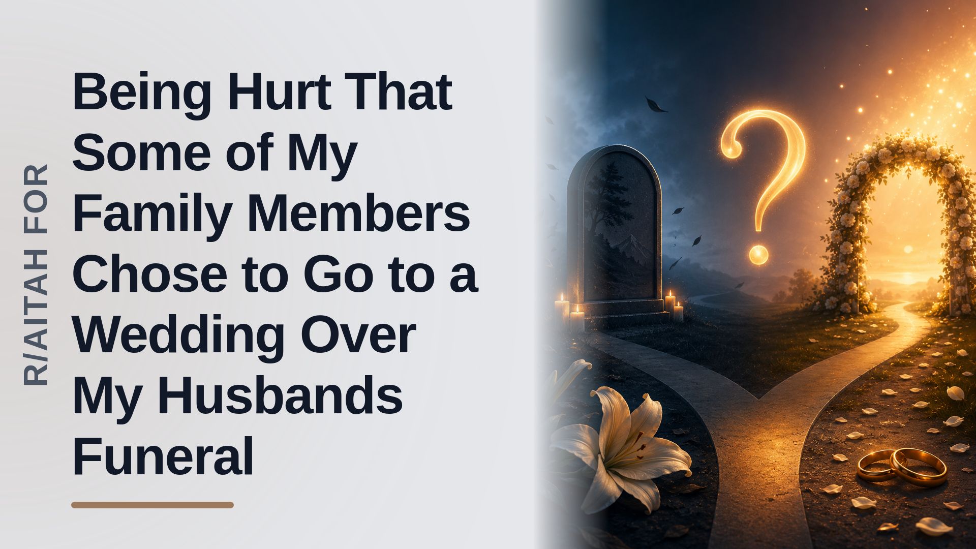 The Grieving Widow Who Accidentally Scheduled a Funeral Against The Entitled Bride's Wedding!