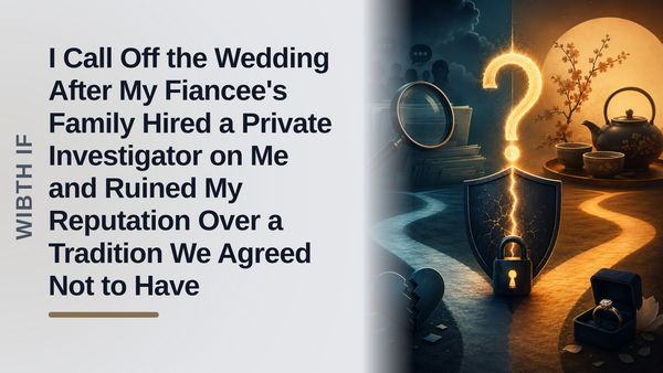 The Boundary-Setting Groom Who Faced Down His Soon-To-Be In-Laws After They Hired a Private Investigator Over a Cup of Tea