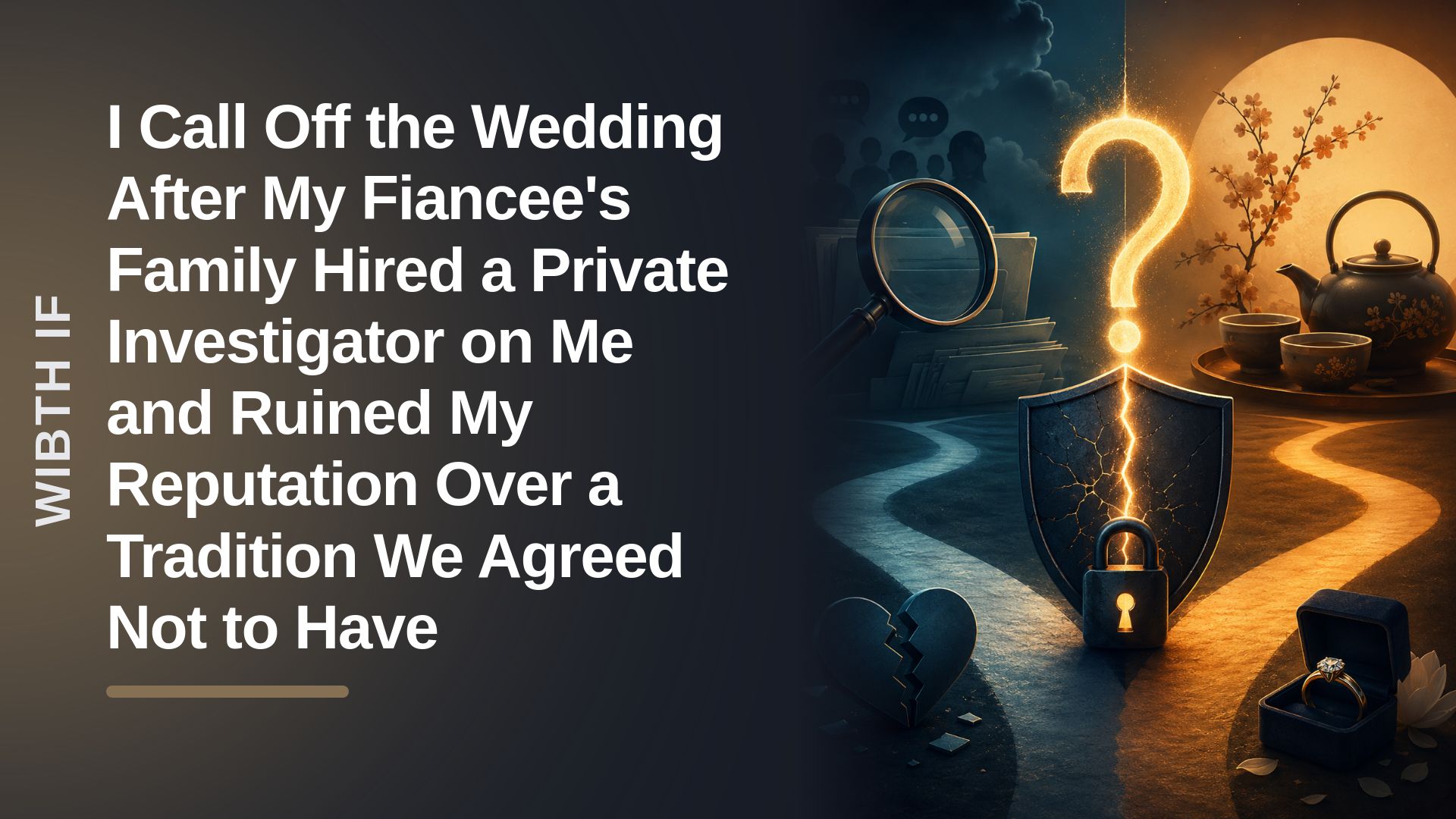 The Boundary-Setting Groom Who Faced Down His Soon-To-Be In-Laws After They Hired a Private Investigator Over a Cup of Tea