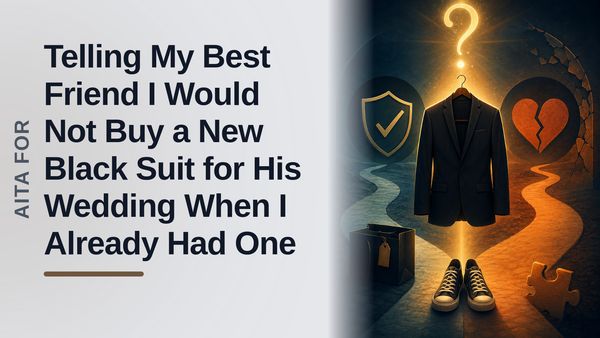 The Financially Responsible Groomsman Who Took a Stand Against an Enabler Groom and a Dictator Bride