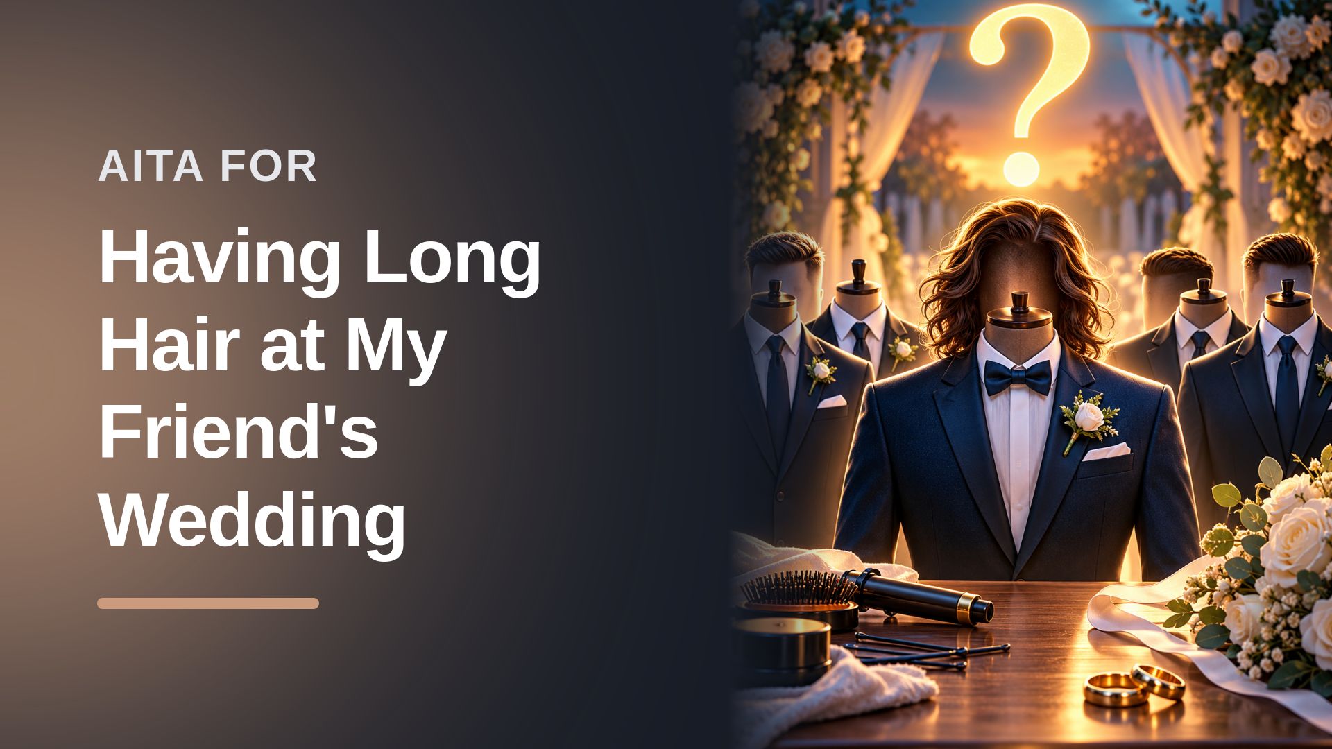 The Loyal Groomsman Who Dared to Keep His Hair Long Against a Micromanaging Bride