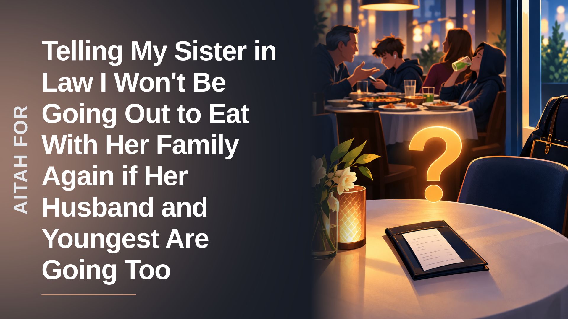 The Grounded In-Law Who Walked Out On A Horrendously Entitled Restaurant Menace
