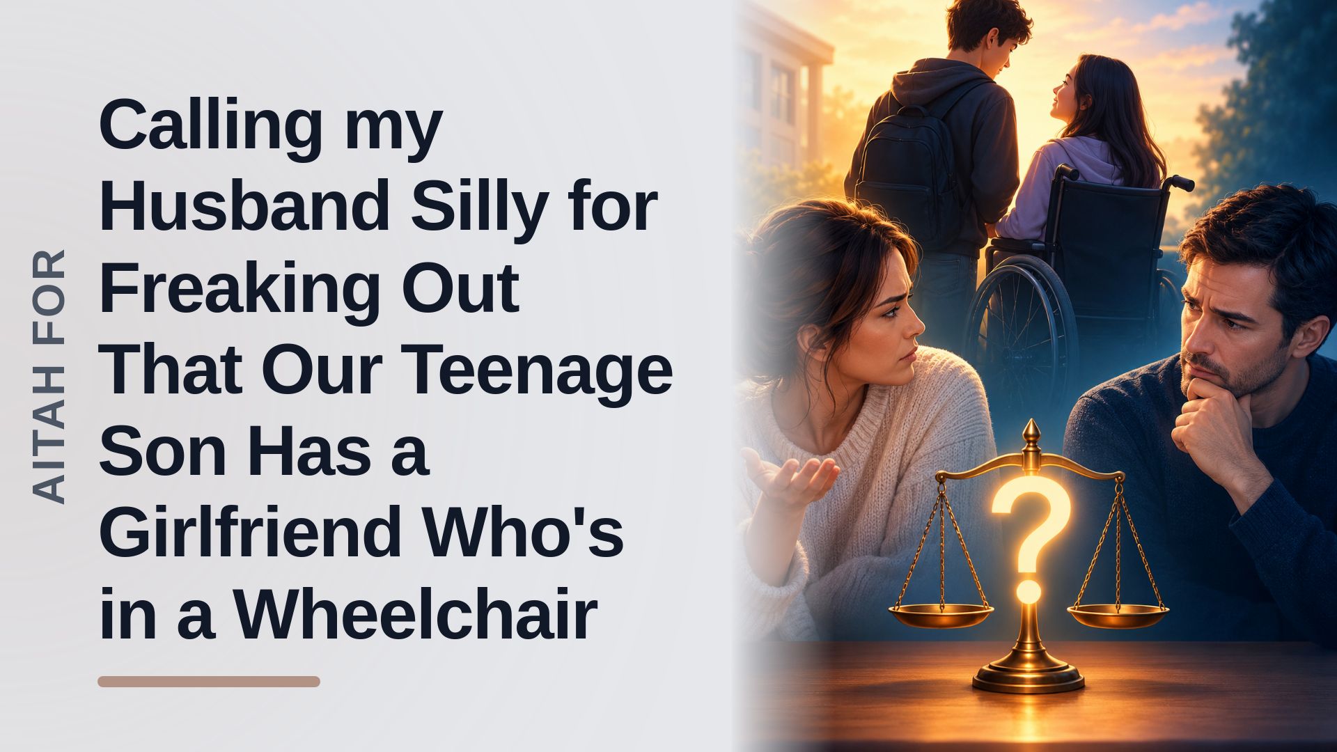 The Grounded Mother Who Challenged the Quiet Ableism of Her Projecting Husband