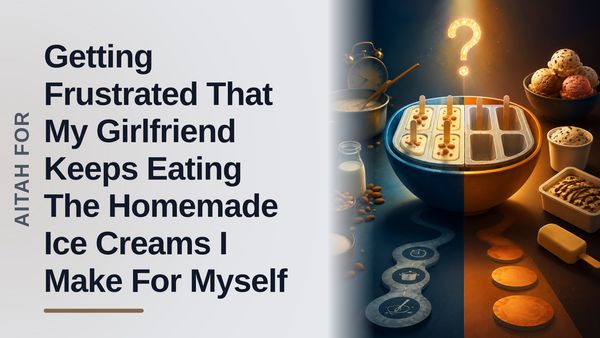 The Vindicated Victim Who Froze Out His Entitled Partner Over Stolen Ice Cream