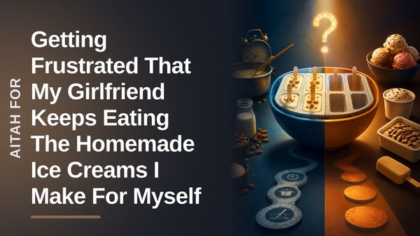 The Vindicated Victim Who Froze Out His Entitled Partner Over Stolen Ice Cream