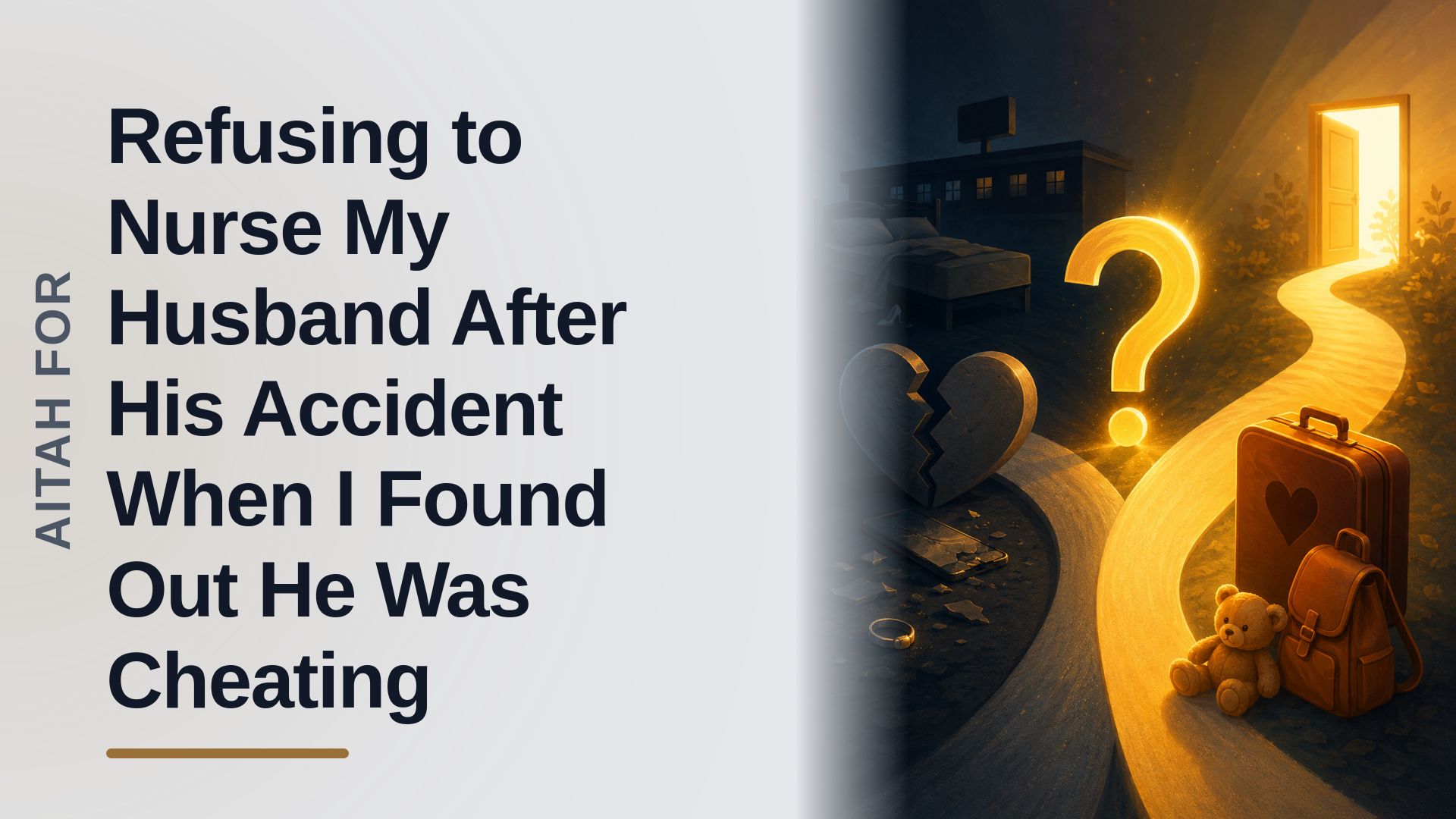 The Heartbroken Wife Who Walked Away From Her Cheating Husband's Hospital Bed