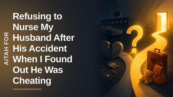 The Heartbroken Wife Who Walked Away From Her Cheating Husband's Hospital Bed