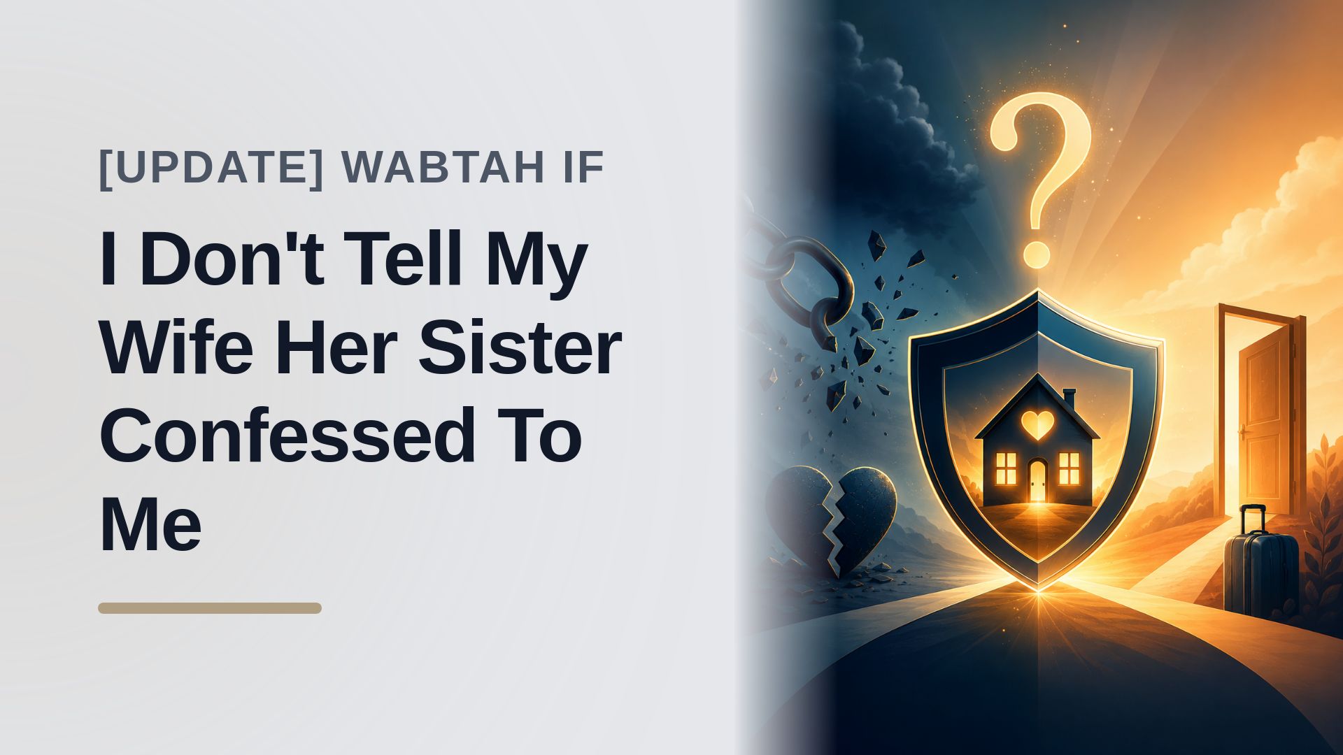 The Honest Husband Who Protected His Marriage From a Jealous, Homewrecking Sister