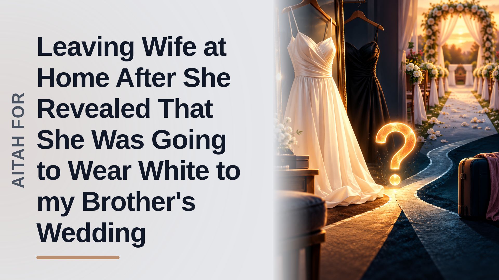The Boundary-Setting Husband Who Called a Bluff Against the Ultimate Wedding Saboteur
