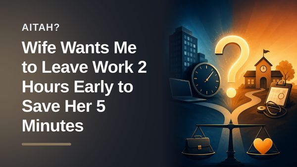 The Overworked Husband Who Refused to Lose Two Hours of Pay to Save His Entitled Wife Five Minutes