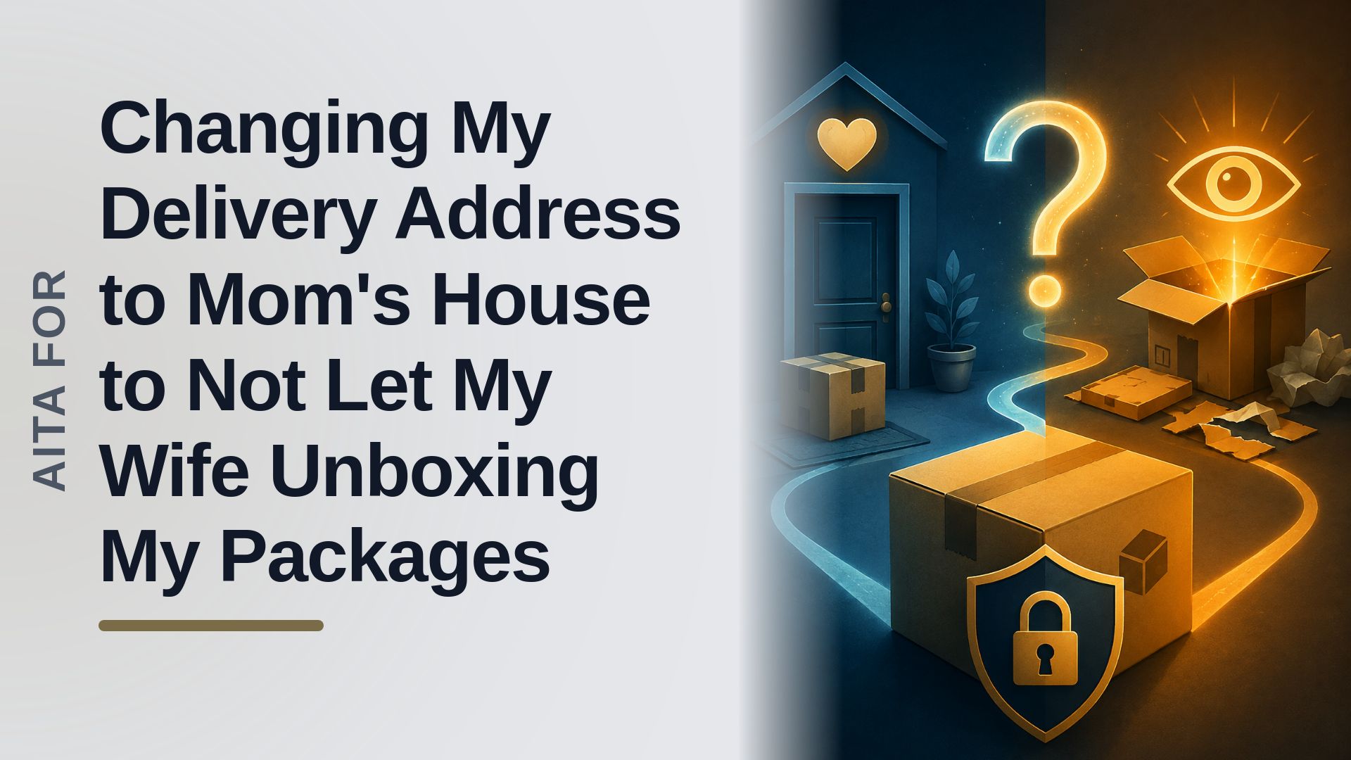 The Hyper-Fixated Husband Who Rerouted His Packages To Outsmart His Snooping Wife