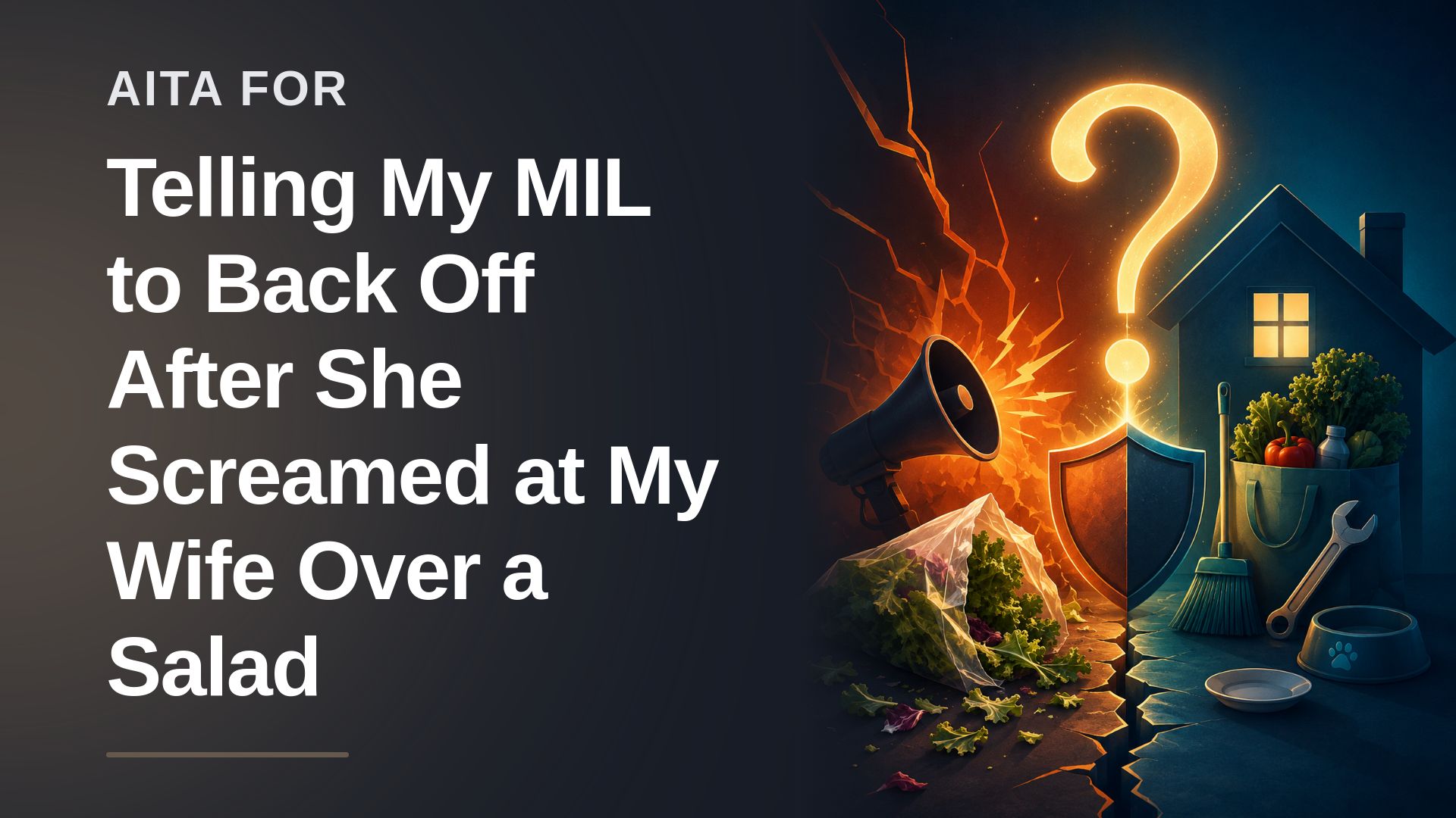 The White Knight Husband Who Finally Snapped Against His Unhinged Landlord Mother-in-Law Over a Bag of Kale