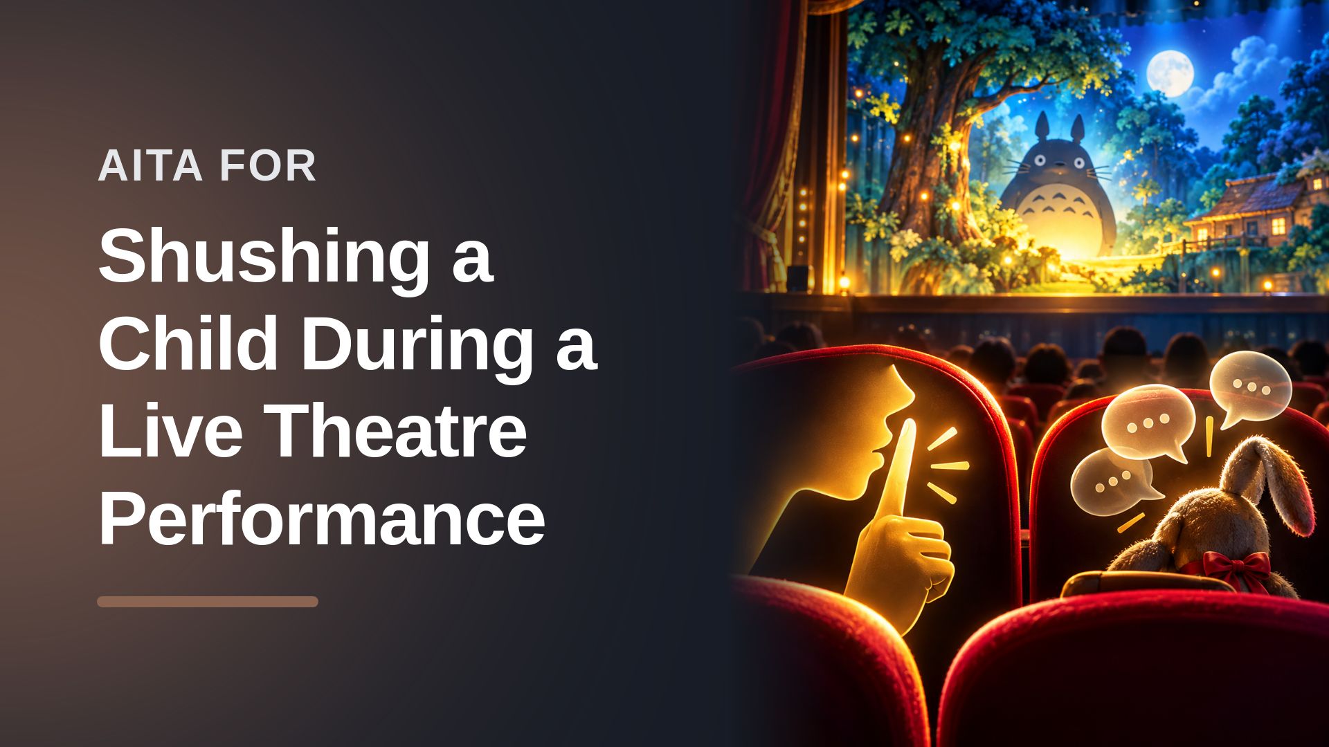 The Innocent Theatre-Goers Who Dared To 'Shush' Against The Ultimate Entitled Stage Mom