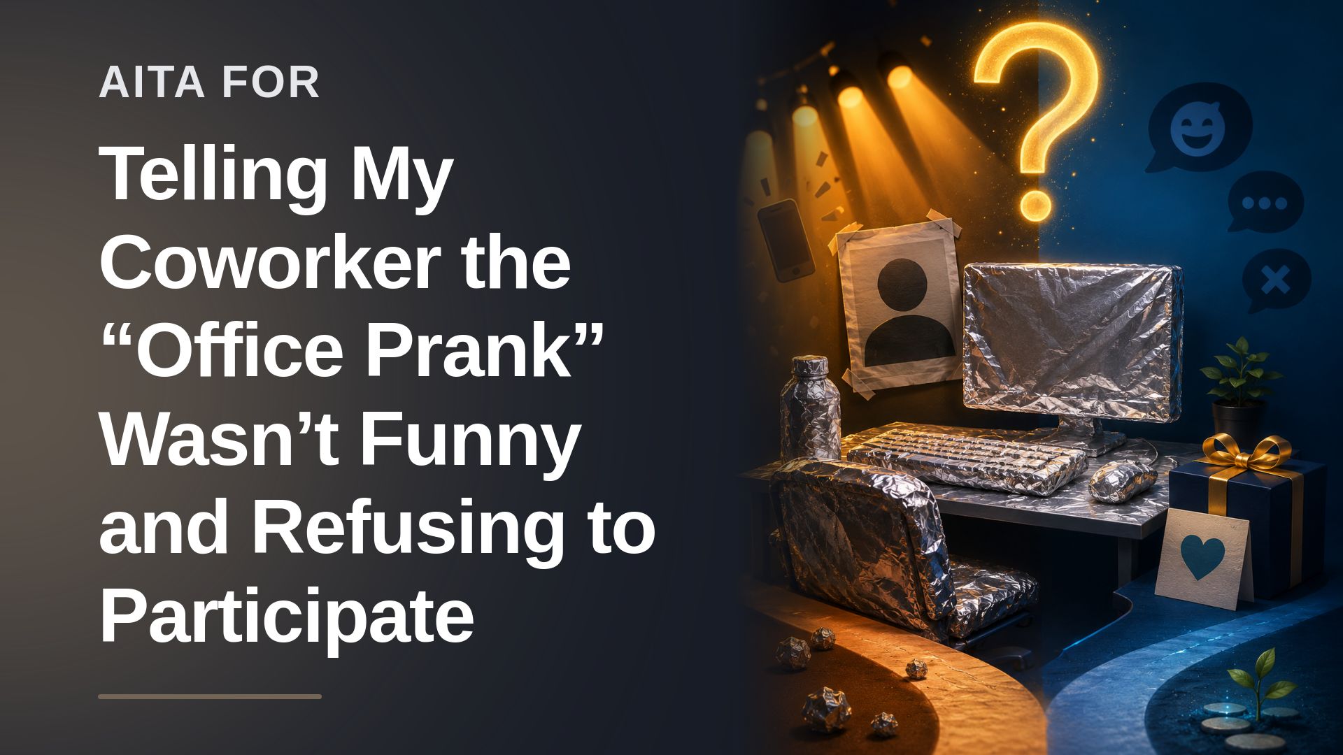 The Reluctant Boundary-Setter Who Stood Ground Against The Tone-Deaf Office Prankster