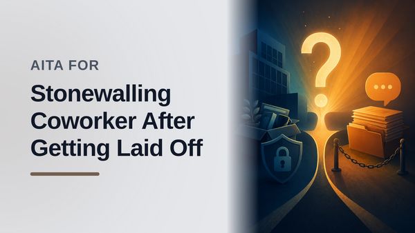 The Laid-Off Boundary Enforcer Who Refused Free Labor For An Entitled Corporate Shill