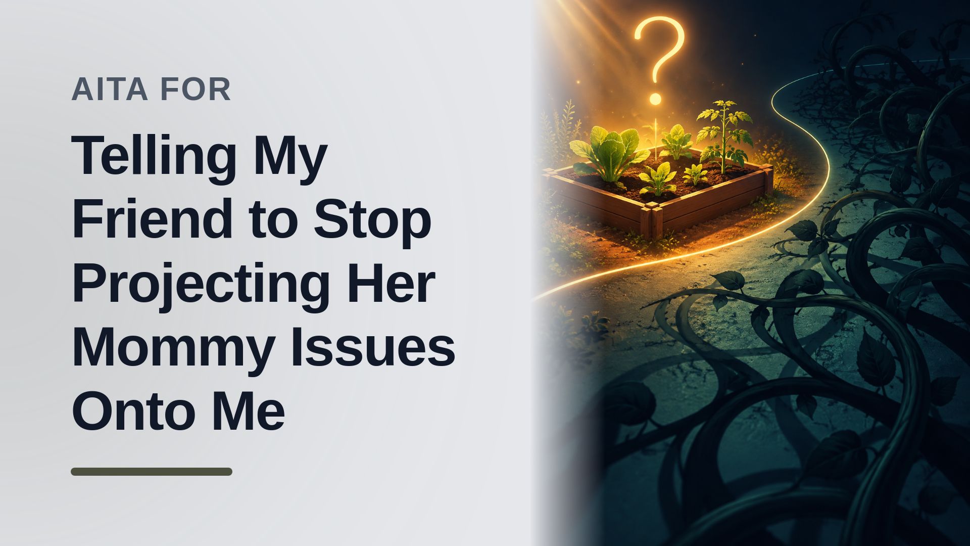 The Loyal Daughter Who Shut Down The Backseat Psychologist Friend Projecting Her Own Family Drama