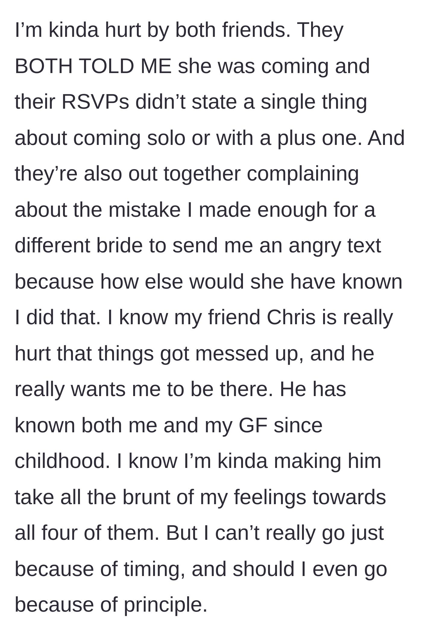 Story part 8 - A deeply conflicted man rubbing his temples, grieving the loss of two childhood friendships.