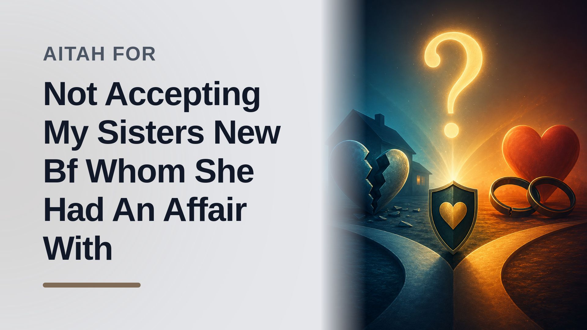 The Loyal Sibling Who Drew a Line in the Sand Against an Unrepentant Cheater
